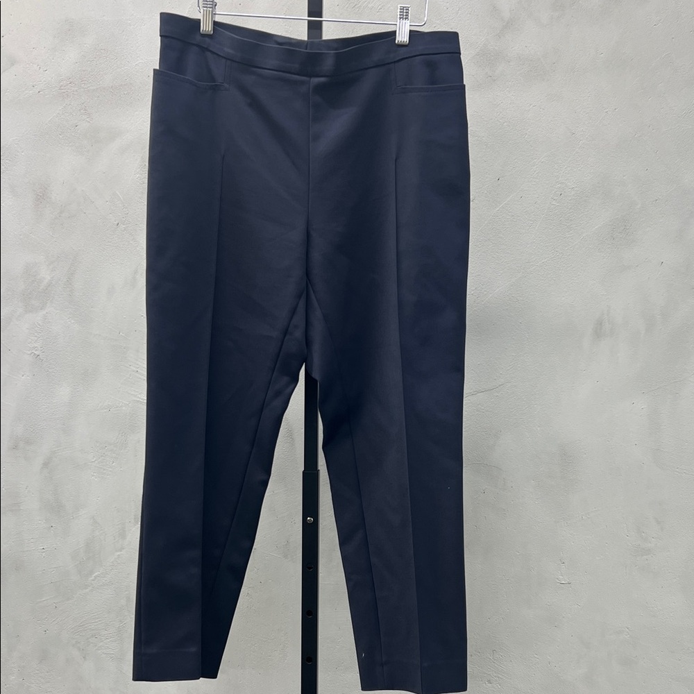 Akris Men's Dark Blue Dress Pants